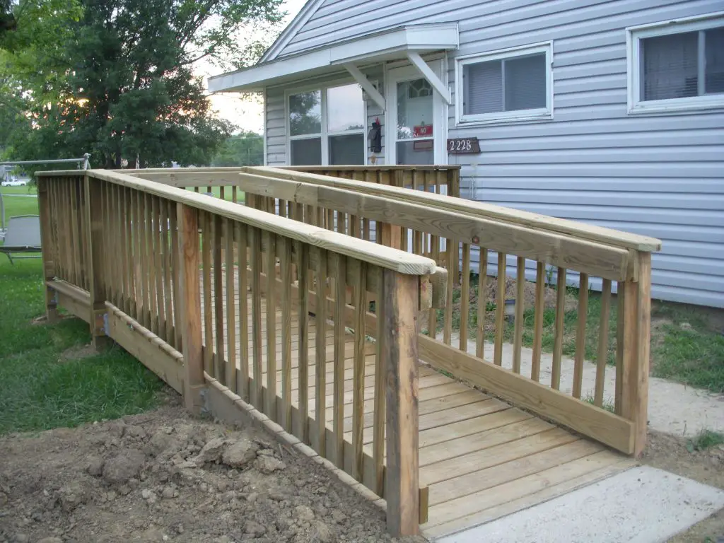 how to build a wheelchair ramp