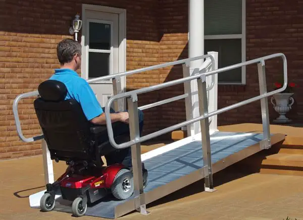 how wide is a wheelchair ramp