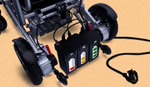 how to charge a dead wheelchair battery