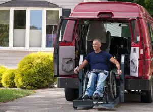 best wheelchair carrier for van